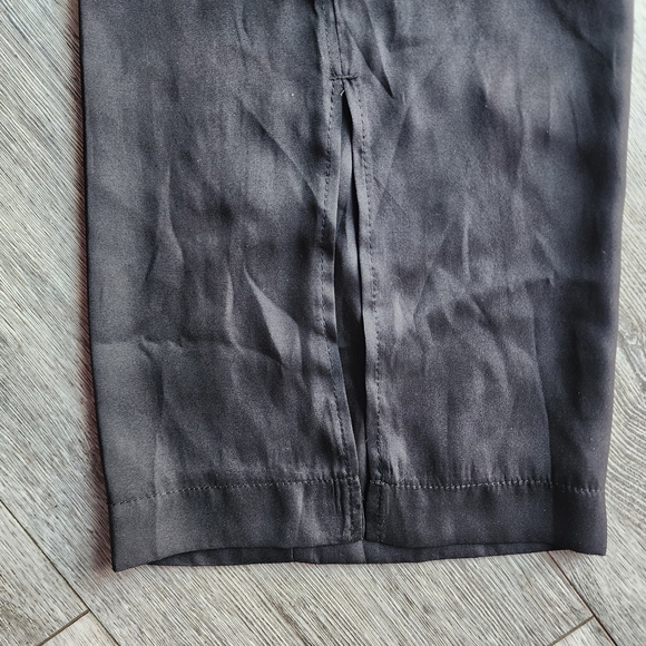 NWT sz M Nine Eight ankle slit lightweight pants comfortable pull on - Picture 4 of 7